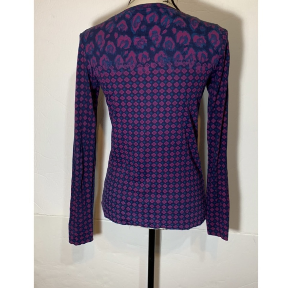 Tory Burch Floral Cheetah Cotton T-Shirt - Picture 3 of 8